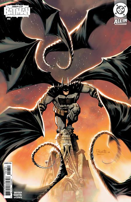 ABSOLUTE BATMAN #8 CVR E INC 1:50 YANICK PAQUETTE CARD STOCK VAR (rel:05/14)