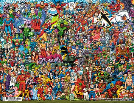 NEW HISTORY OF THE DC UNIVERSE #2 (OF 4) (Limit 2 Per Cover) (rel:07/23)~
