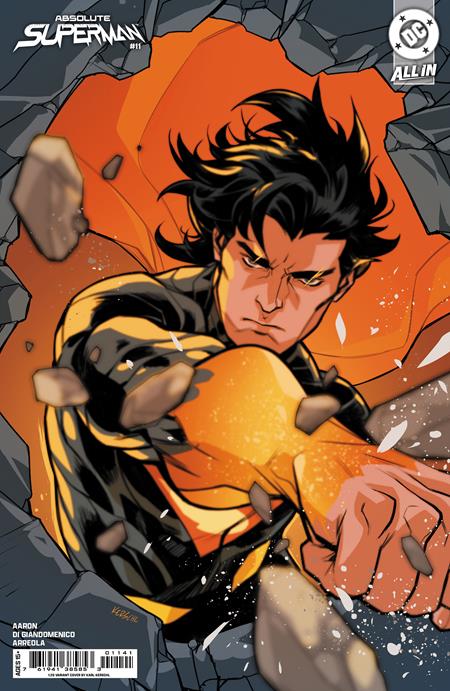 ABSOLUTE SUPERMAN #11 CVR D INC 1:25 KARL KERSCHL CARD STOCK VAR (rel:09/03)
