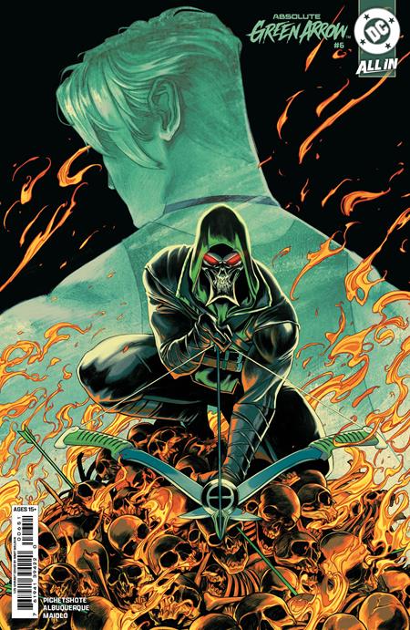 ABSOLUTE GREEN ARROW #6 (OF 12) (Limit 1 Per Customer) CVR E INC 1:25 NIMIT MALAVIA CARD STOCK VAR (rel:10/21)