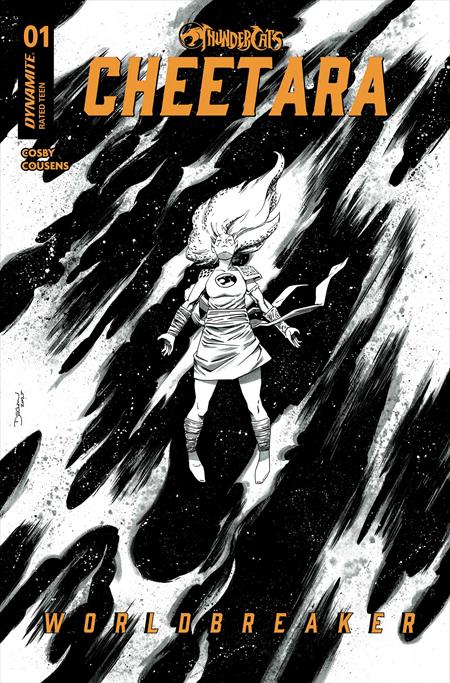 CHEETARA WORLDBREAKER #1 CVR L INC 1:10 DECLAN SHALVEY LINE ART VAR (Limit 1 Per Customer) (rel:10/29)