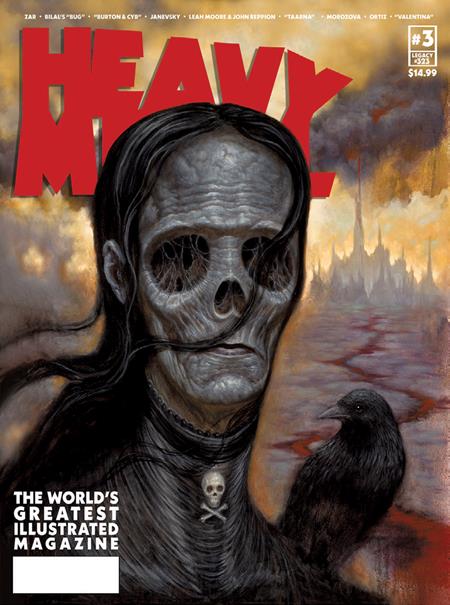 HEAVY METAL MAGAZINE #3 (Limit 2 Per Cover) (rel:10/08)