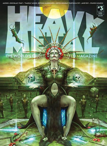 HEAVY METAL MAGAZINE #3 (Limit 2 Per Cover) (rel:10/08)