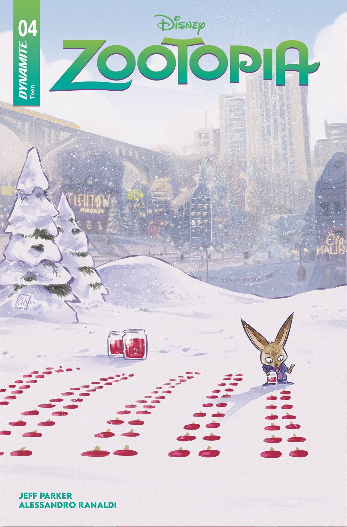 ZOOTOPIA #4 (Limit 2 Per Cover) (rel:07/16)