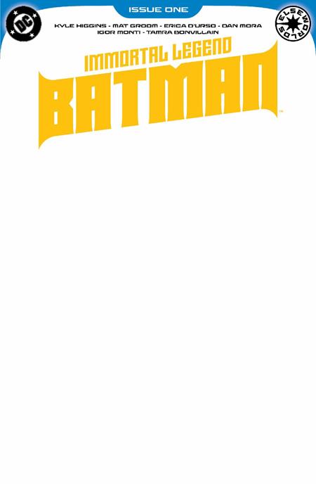 IMMORTAL LEGEND BATMAN #1 (OF 6) (Limit 2 Per Cover) (rel:08/27)