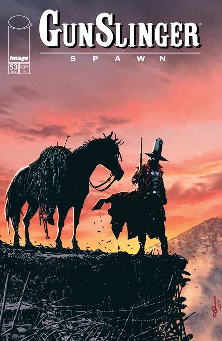 GUNSLINGER SPAWN #53 (Limit 1 Per Cover) (rel:04/29)~