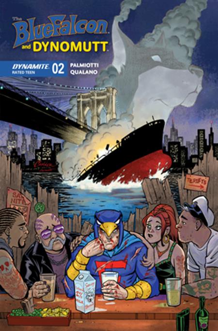 BLUE FALCON & DYNOMUTT #2 (Limit 2 Per Cover) (rel:10/08)