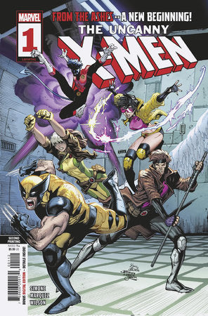 UNCANNY X-MEN #1 RYAN STEGMAN 2ND PRINTING VARIANT (Limit 2 Per Cover)