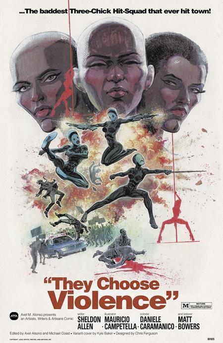 THEY CHOOSE VIOLENCE #1 (OF 5) (Limit 2 Per Cover~