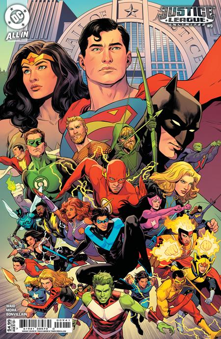 JUSTICE LEAGUE UNLIMITED #9 (Limit 2 Per Cover) (rel:07/23)~