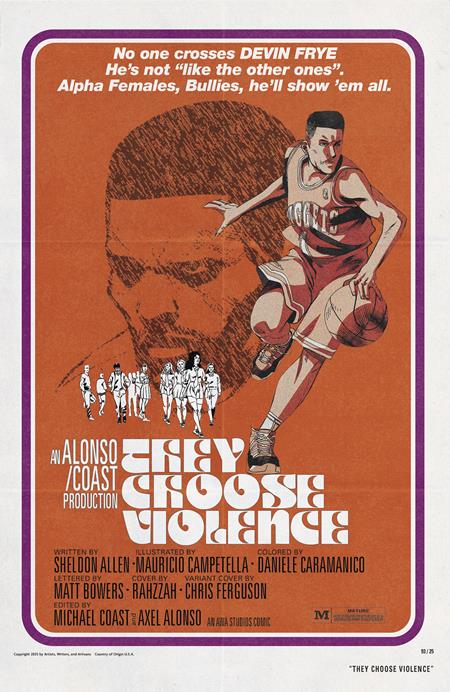 THEY CHOOSE VIOLENCE #4 (OF 5) (Limit 2 Per Cover) (rel:09/17)