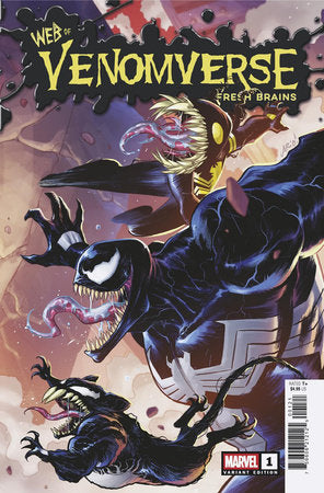 WEB OF VENOMVERSE: FRESH BRAINS #1  (Limit 2 per cover) (rel:04/16)~