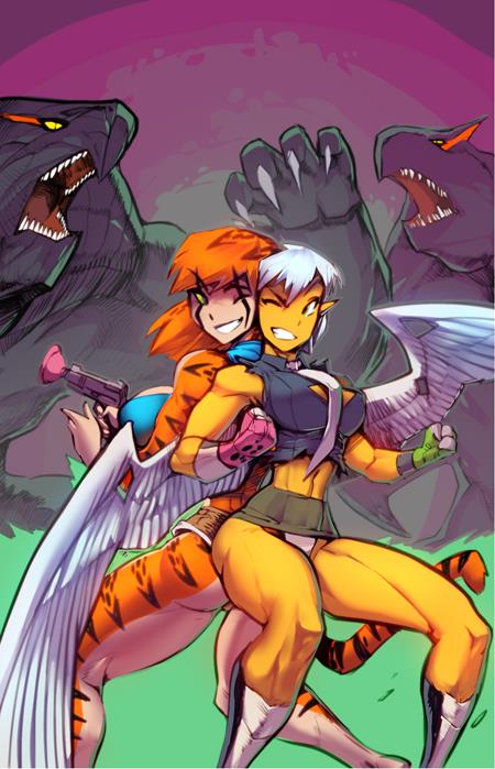 TIFANNY & CHARLOTTE ON ANOTHER WORLD #2 (OF 4) (Limit 2 Per Cover) (rel:11/19)