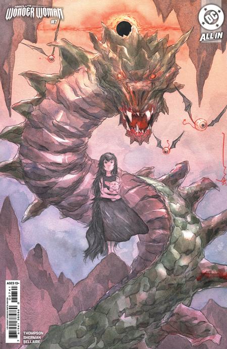 ABSOLUTE WONDER WOMAN #7 CVR D INC 1:25 DUSTIN NGUYEN CARD STOCK VAR (rel:04/23)