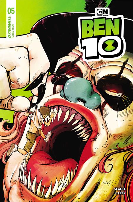 BEN 10 #5 CVR Q INC 1:10 SEBASTIAN PIRIZ FOIL VAR (Limit 1 Per Customer) (rel:09/02)