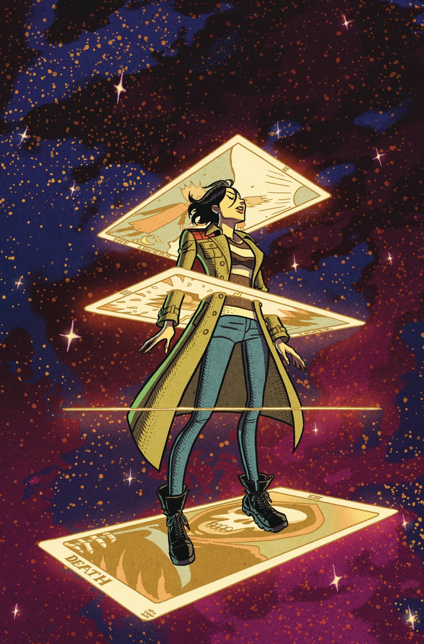 Minor Arcana #8 G Unlockable Variant (Full Art, Chan) (Limit 2 Per Cover) (rel:06/25)