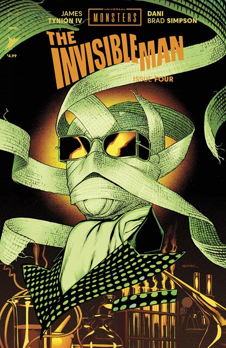 UNIVERSAL MONSTERS THE INVISIBLE MAN #4 (OF 4) (Limit 2 Per Cover) (rel:11/26)