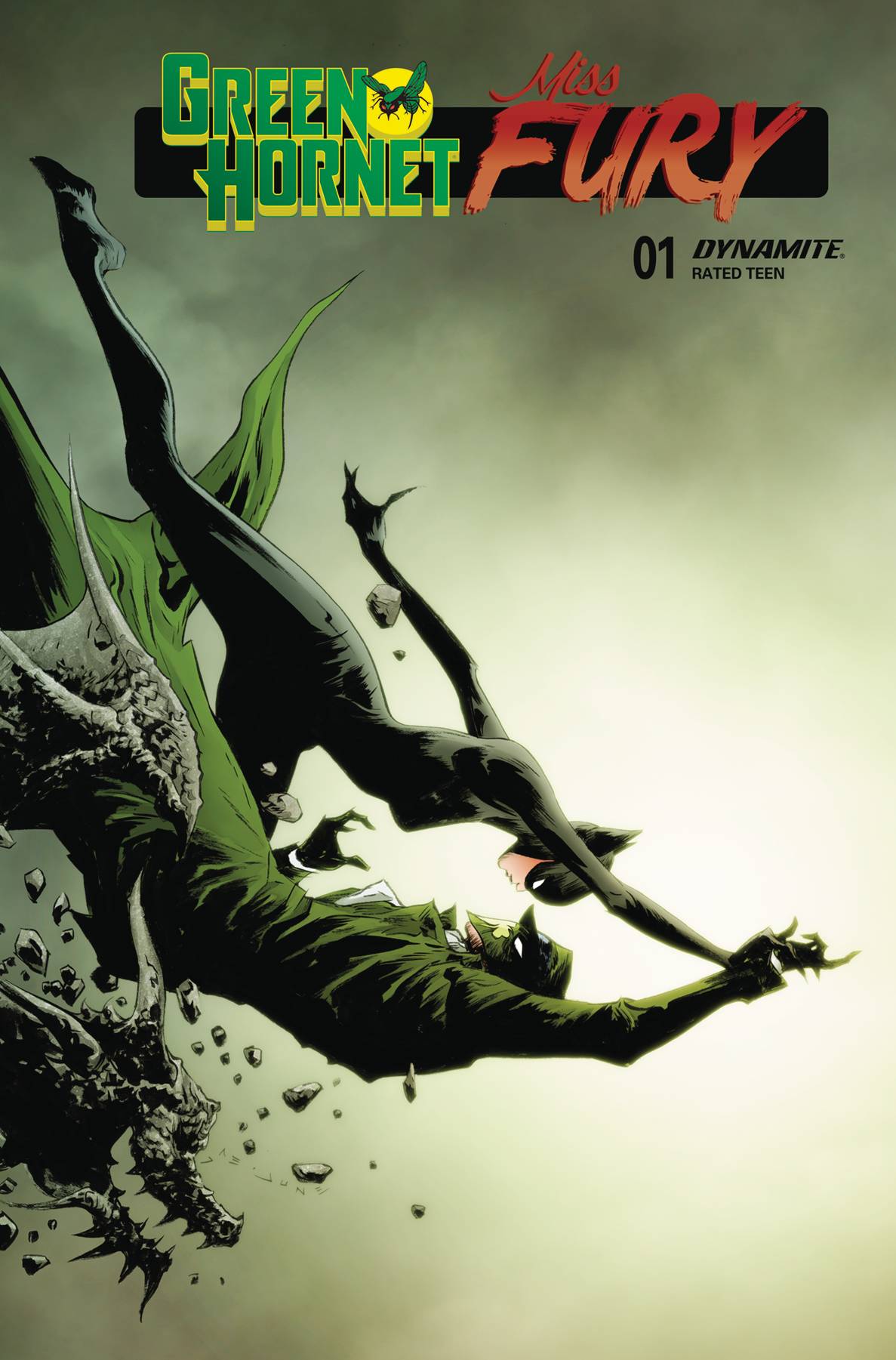 GREEN HORNET MISS FURY #1^