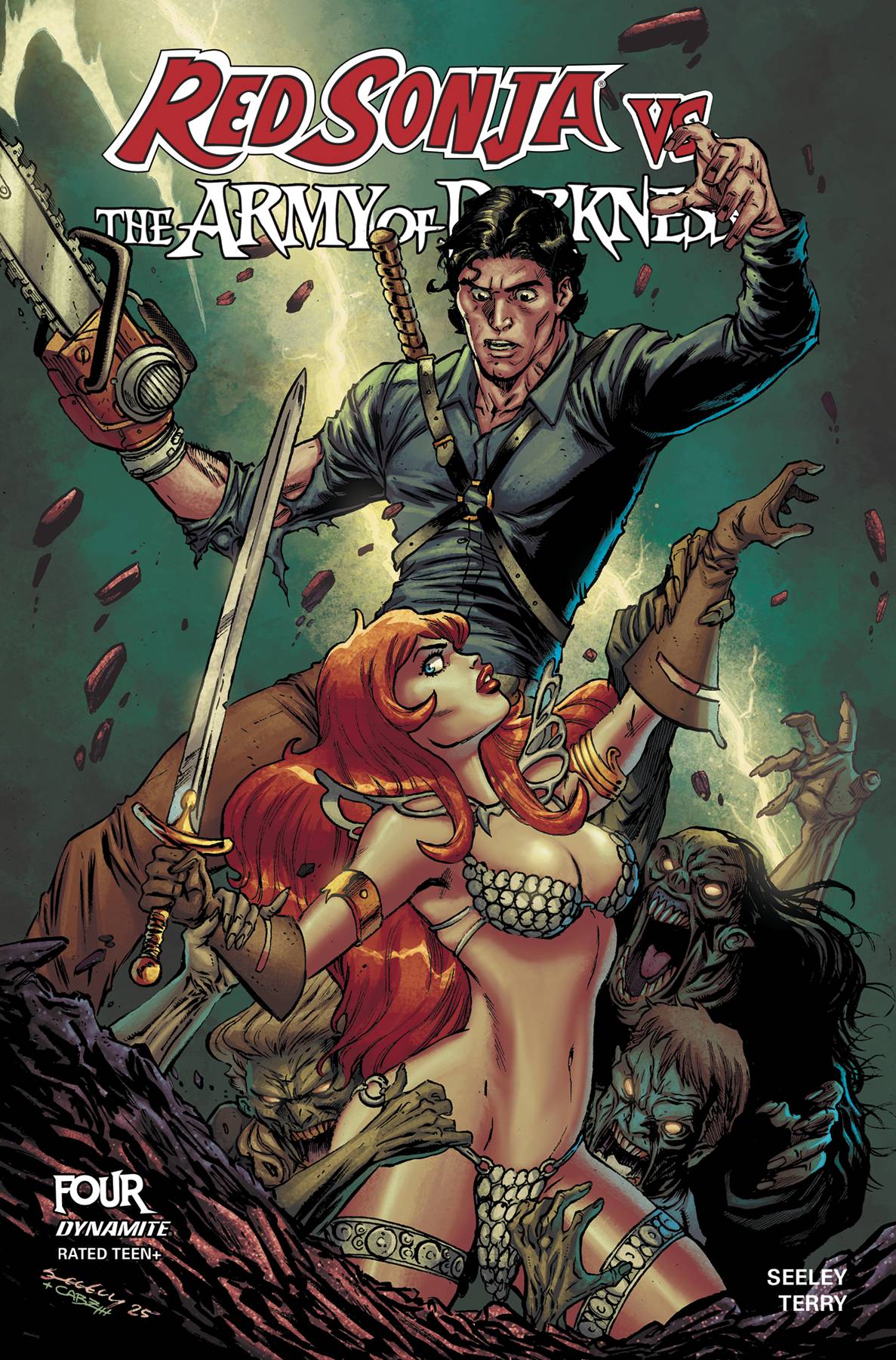 RED SONJA VS AOD #4 (Limit 2 Per Cover) (rel:07/02)