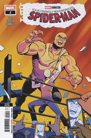 YOUR FRIENDLY NEIGHBORHOOD SPIDER-MAN #2 LEONARDO ROMERO 2ND PRINTING VARIANT (rel:03/19)~