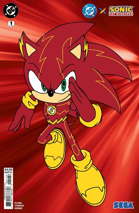 DC X SONIC THE HEDGEHOG #1 (OF 5) Second Printing (Limit 2 Per Cover) (rel:04/30)~