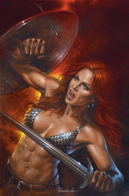 RED SONJA SHE DEVIL WITH A SWORD #5 (Limit 1 Per Customer) CVR J INC 1:15 LUCIO PARRILLO VIRGIN VAR (rel:09/02)