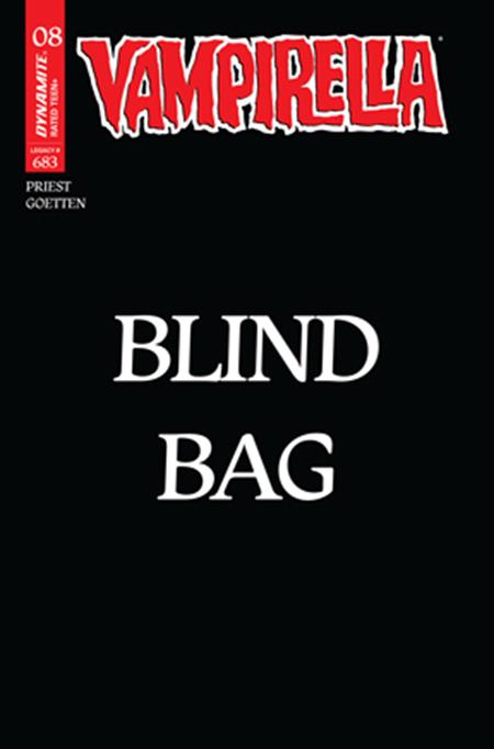 VAMPIRELLA #8 CVR F BLIND BAG VAR (Limit 2 Per Cover) (rel:11/26)