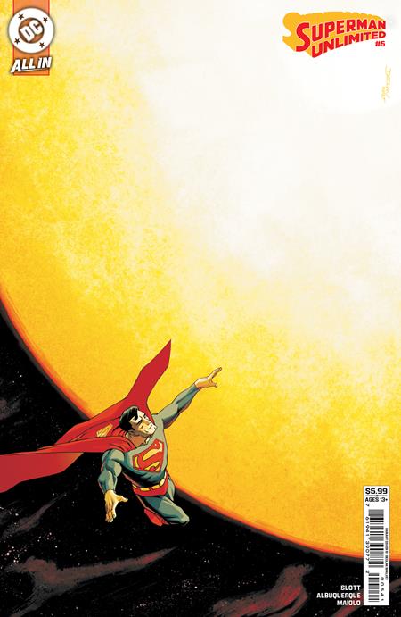 SUPERMAN UNLIMITED #5 (Limit 2 Per Cover) (rel:09/24)~