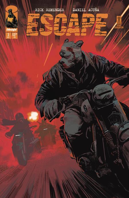 ESCAPE #3 (Limit 2 Per Cover) (rel:10/22)~