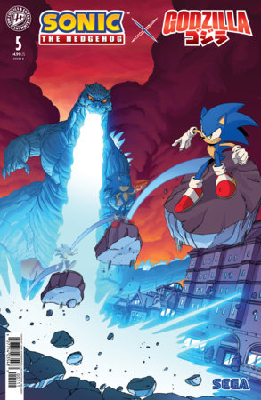 Sonic the Hedgehog x Godzilla #5 (Limit 2 Per Cover) (rel:12/16)