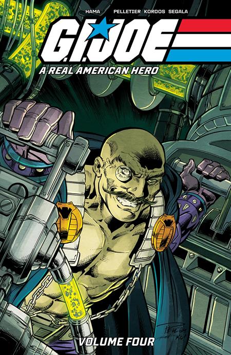 GI JOE A REAL AMERICAN HERO TP VOL 04 DIRECT MARKET EXCLUSIVE PAUL PELLETIER & TONY KORDOS CVR (Limit 2 Per Cover) (rel:12/17)