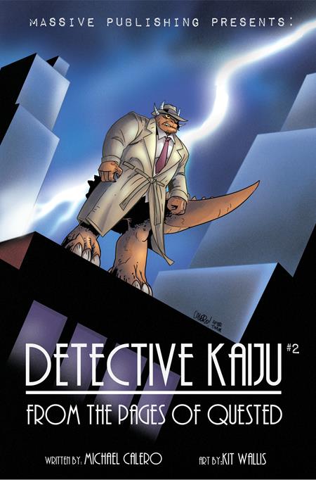 DETECTIVE KAIJU #2 (OF 4) (Limit 2 Per Cover) (rel:06/25)
