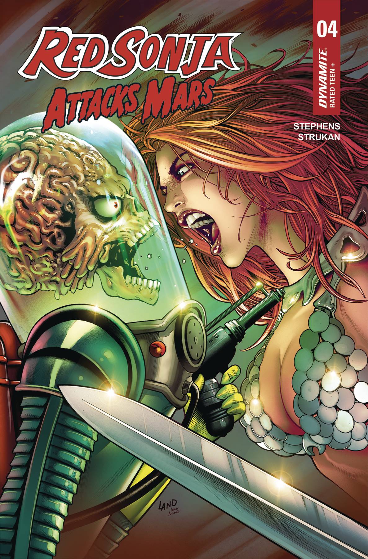 RED SONJA ATTACKS MARS #4 (OF 4) (Limit 2 Per Cover) (rel:07/23)~