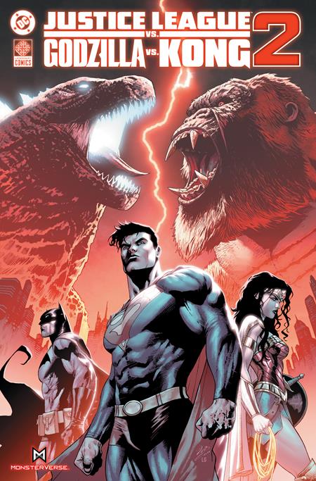 JUSTICE LEAGUE VS GODZILLA VS KONG 2 HC (Limit 2 Per Cover) (rel:04/28)