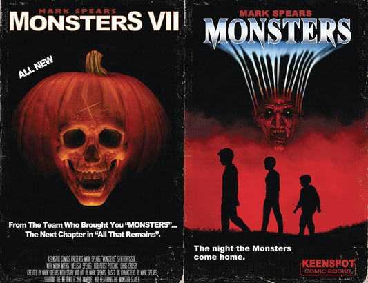 MARK SPEARS MONSTERS #7 CVR F HOLOFOIL HALLOWEEN FLIP (Limit 2 Per Cover) (rel:09/24)