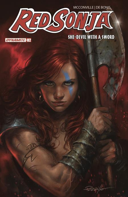 RED SONJA SHE DEVIL WITH A SWORD #2 CVR ZA LUCIO PARRILLO FOIL VAR (Limit 1 Per Cover) (rel:06/10)