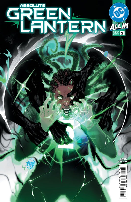 ABSOLUTE GREEN LANTERN #3 Second Printing (Limit 2 Per Cover) (rel:10/01)~
