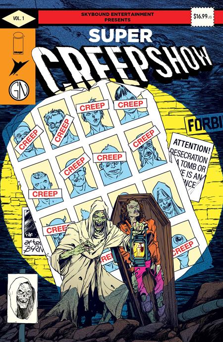 SUPER CREEPSHOW TP DIRECT MARKET EXCLUSIVE PYE PARR CVR (MR) (Limit 1 Per Cover) (rel:09/09)