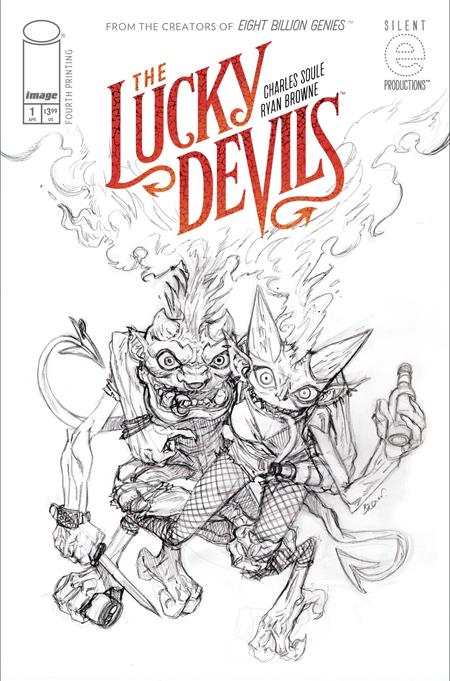 LUCKY DEVILS #1 (OF 9) 4TH PTG (Limit 2 Per Cover) (rel:04/30)~