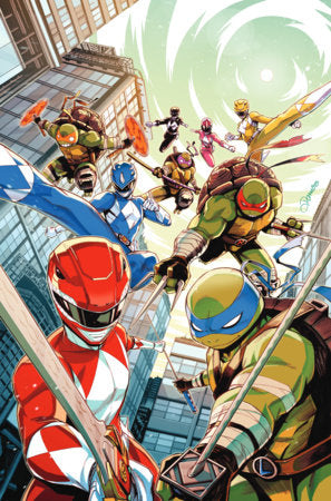 Mighty Morphin Power Rangers/ Teenage Mutant Ninja Turtles III #1 (Limit 2 Per Cover) (rel:08/13)~
