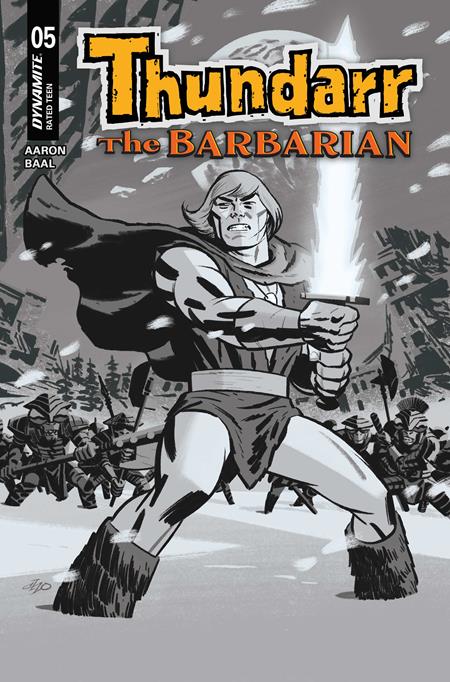 THUNDARR THE BARBARIAN #5 CVR F INC 1:10 MICHAEL CHO LINE ART VAR (Limit 1 Per Customer) (rel:06/17)