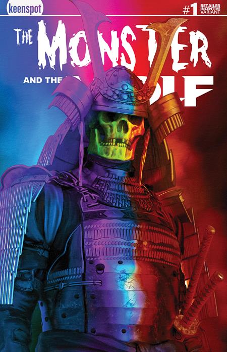 MARK SPEARS MONSTERS THE MONSTER & THE WOLF #1 CVR B INC 1:250 MARK SPEARS HOLOFOIL VAR (Limit 2 Per Cover) (rel:10/08)