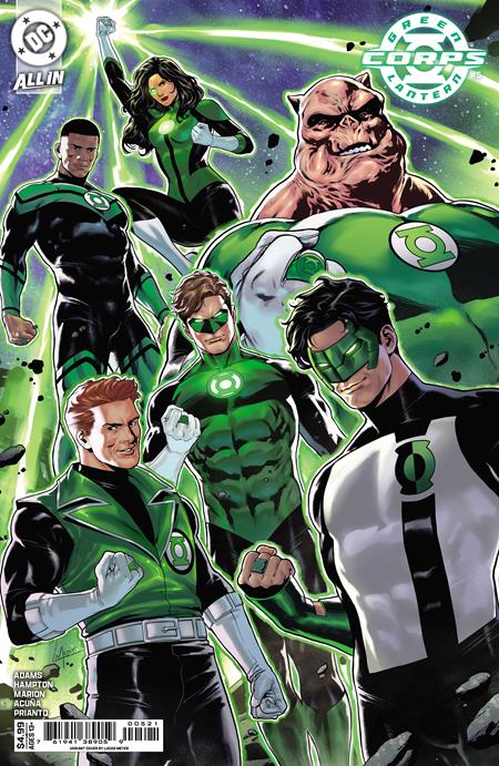 GREEN LANTERN CORPS #5 (Limit 2 Per Cover) (rel:06/11)~
