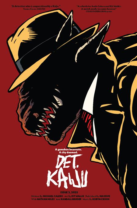 DETECTIVE KAIJU #3 (OF 4) (Limit 2 Per Cover) (rel:10/01)~