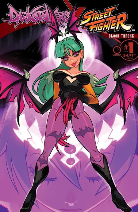 DARKSTALKERS X STREET FIGHTER BLOOD THRONE #1 (ONE SHOT) CVR D INC 1:5 ALEX AHAD VAR (rel:07/09)