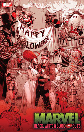 MARVEL: BLACK, WHITE & BLOOD AND GUTS #1 (Limit 2 Per Cover) (rel:10/08)~