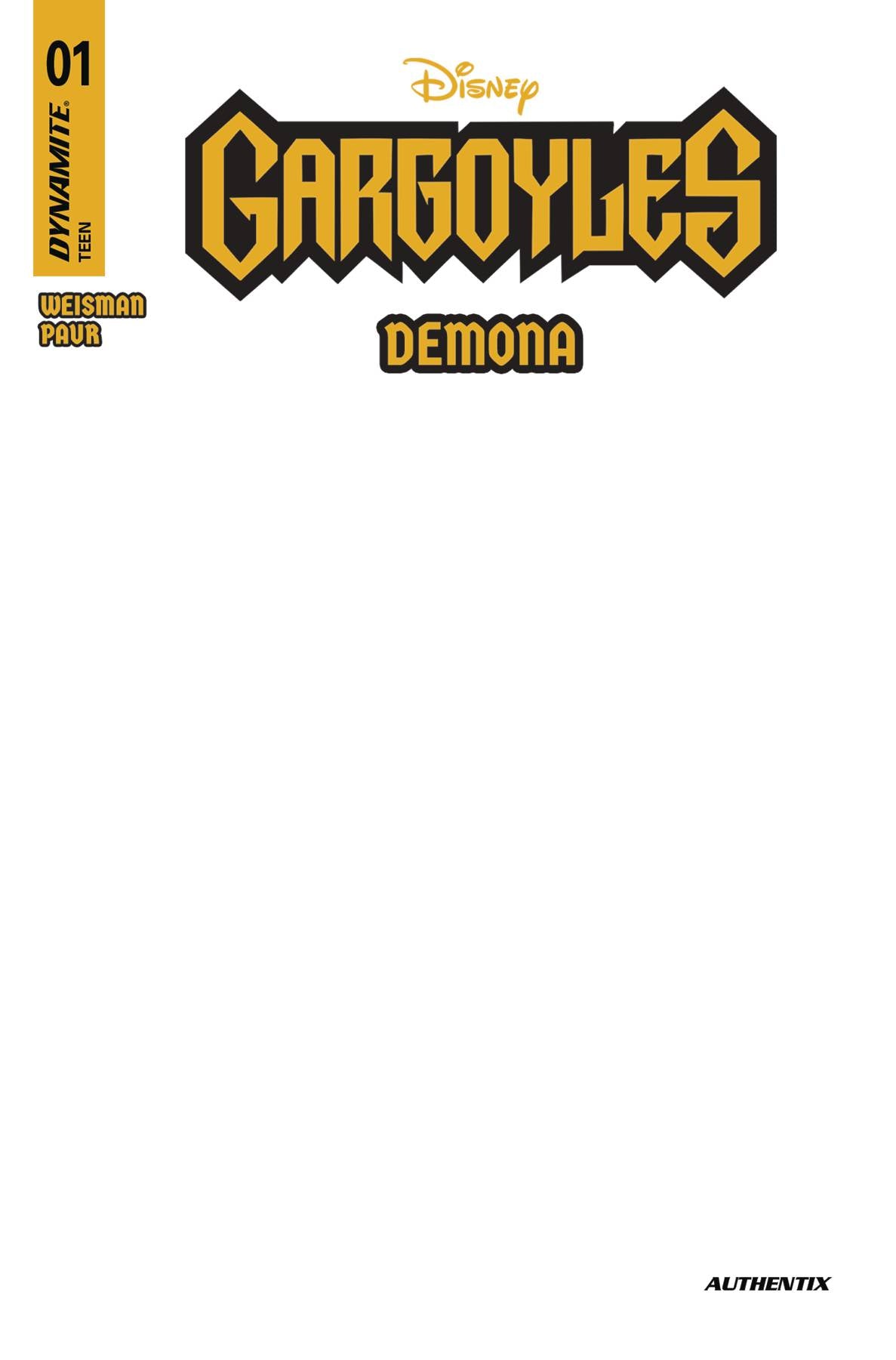 GARGOYLES DEMONA #1 (Limit 2 Per Cover) (rel:05/28)