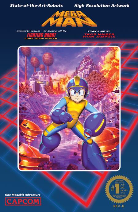 MEGA MAN GEAR MASTERS #1 (OF 5) CVR E INC 1:5 GENZOMAN VAR (Limit 1 Per Customer) (rel:09/23)