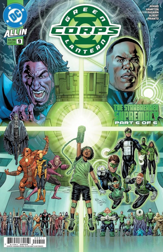 GREEN LANTERN CORPS #9 (STARBREAKER SUPREMACY) (Limit 2 Per Cover) (rel:10/08)~