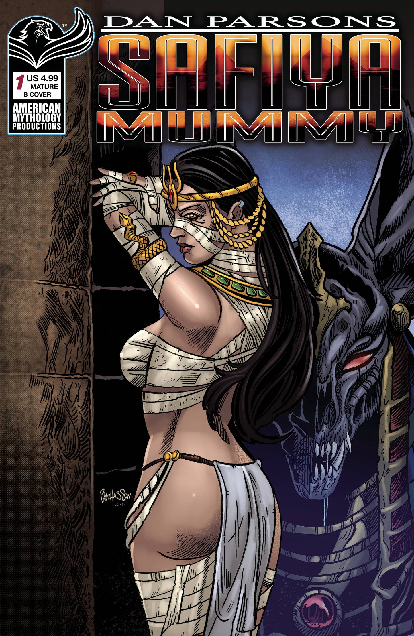 DAN PARSONS SAFIYA MUMMY #1 (Limit 2 Per Cover) (rel:08/27)